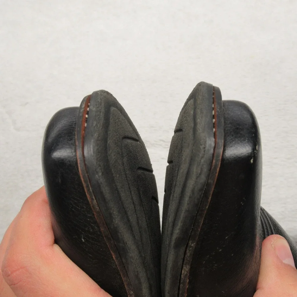 Ariat Western Boots Youth 4 Black Red Leather Cowboy Square‎ Toe Rodeo